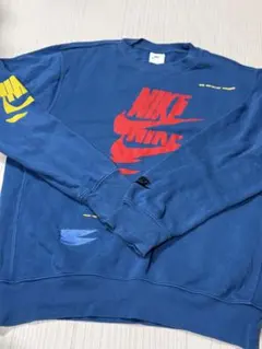 O*A様 Nike トレーナー 青 ロゴプリント