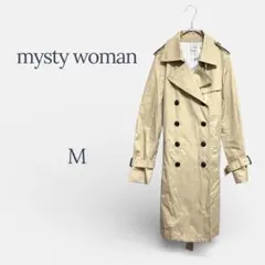 mysty woman トレンチコート ジャケット 春 アウター ロング Mのサムネイル