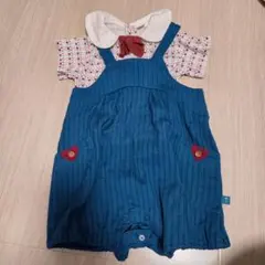 モイモルン　トイリーフトップス&オーバーオール 90cm(80)のサムネイル