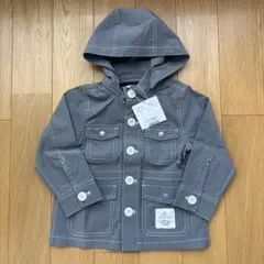 【新品未使用】BeBe フード付き羽織 100のサムネイル