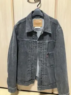 ブラック デニムジャケット