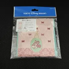 【新品未使用】東京ディズニーリゾート　タオルポーチ　ミニー