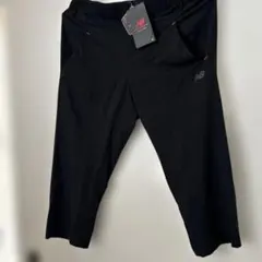 New Balance ブラックジャージパンツ