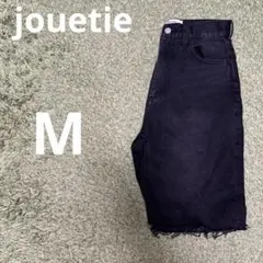 ブラックフリンジ裾 ショートパンツ