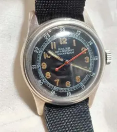 稼働品ロレックスROLEXスカイロケットSKYROCKET　手巻腕時計　軍用のサムネイル