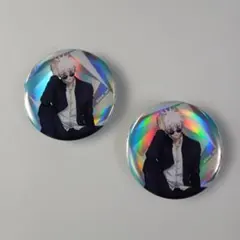 呪術廻戦 懐玉・玉折 缶バッジ 五条悟 オーロラ おまとめ