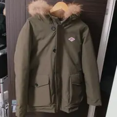 ダントン タッサーダウンジャケット カーキ サイズ40