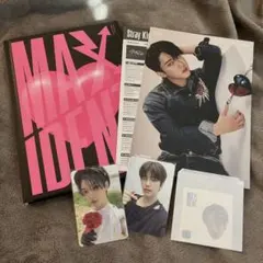 Stray Kids MAXIDENT アルバム　トレカ2枚付き　ポスター