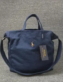 ポロラルフローレン 2WAYトートバッグ ショルダーバッグ ユニセックス斜め掛け