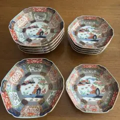 有田幸楽窯中皿小皿各5枚の10枚セット