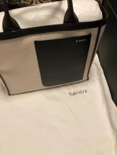 Valextra トートバッグ N 61577 ショッピング　トート　ブラックのサムネイル