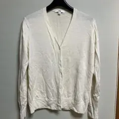 ⭐️まままさこ様 UNIQLO アイボリー Vネック カーディガン XL