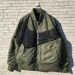 Nike キルティングジャケット　MA-1 リバーシブル 楽天市場】90's □ NIKE ナイキ リバーシブル MA-1 タイプ 中綿
