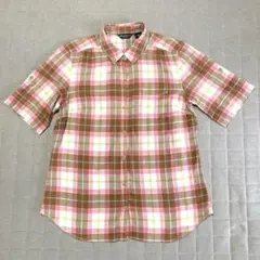 Eddie Bauer エディーバウアー チェック柄 半袖シャツ PM Lサイズのサムネイル