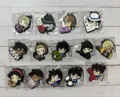 コナン ラバーストラップマスコットキーホルダー 主要キャラフルコンプ 寄せ集め