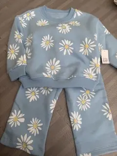 baby GAP デイジー柄 トレーナー・パンツセット 2歳用　スウェット