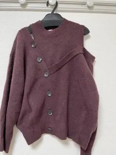 オープンショルダーニット　スナイデル