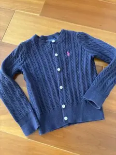 Polo Ralph Lauren ネイビー カーディガン 4/4T
