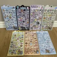 新品 シール 7枚セット ボン ドロップ シール 動物 ぷっくり 匿名