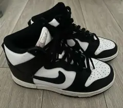 Nike Dunk High Black White 23.5のサムネイル