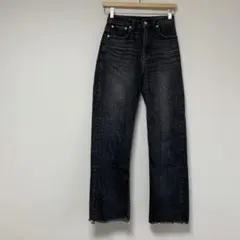 【アニュアンス 　anuans】ボーイズフィットデニム　ブラック　デニムのサムネイル