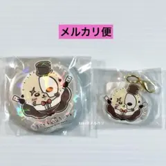ちいかわ　ラッコ　まじかるちいかわ　ミニアクリルチャーム　缶バッジ　2点セット