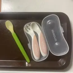 EDISONmama エジソンママ スプーン フォーク ケース付き