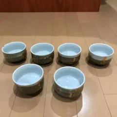 湯呑み茶碗　6つ　昭和レトロ！