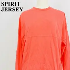 SPIRIT JERSEY ロンT ビッグ ピンク XS 0412-Aのサムネイル