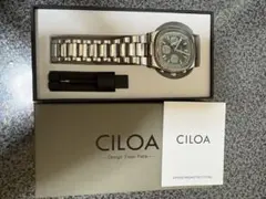 CILOA クロノグラフ 稼動 腕時計
