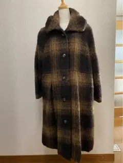 コート　チェック　軽い