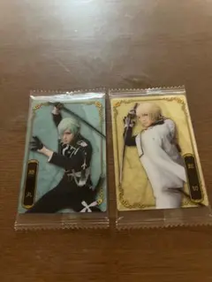 ミュージカル刀剣乱舞 十周年記念 ウエハース 髭切　膝丸セット