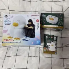 銀魂一番くじ 3点セットラストワン賞 E賞 H賞エリザベス 2枚目※箱裏傷あり