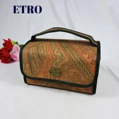 ETRO　エトロ 　ハンドバッグ バニティバッグ　ペイズリー柄 パフュームのサムネイル