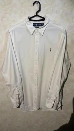 Ralph Lauren ホワイト長袖シャツ