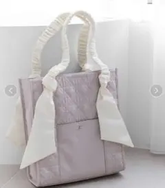 ゴースト＆レディMaison de FLEUR コラボトートバッグ グレイ - メルカリ