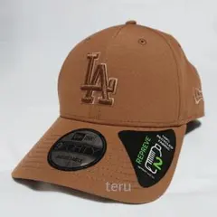 ニューエラ 正規品 LA ドジャース キャップ 帽子 オレンジ ブラウン 茶色