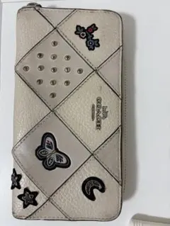 COACH ダイヤモンドパターン長財布