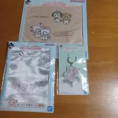 ゆうな様専用 mikkoガーリー巾着ポーチ&クリアチャーム&みだしなみタオル