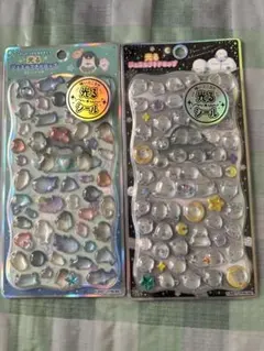 正規品　光るジュエルプチドロップ　シール