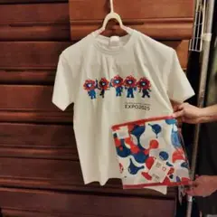 万博EXPO2025ミャクミャク Tシャツとハンドタオル公式ライセンス商品