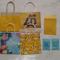 ロクシタン　紙袋＆ヘアケア　サンプル