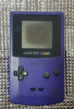 ゲームボーイカラー パープル 本体