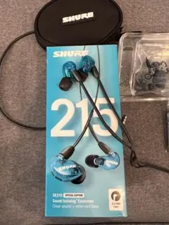 【SHURE】SE215/SE215SPE-A 有線イヤホン【美品】のサムネイル