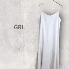 【グレイル】キャミワンピース L マーメード フレアスカート アシンメトリー