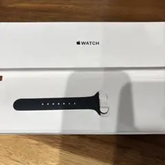 Apple Watch用ネイビーシリコンバンド