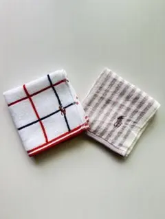 ポロ・ラルフ・ローレン タオルハンカチ 2枚セット