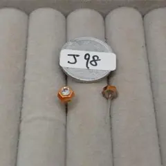 j98 (2) 樹脂ピアス キャッチ付 アクセサリー まとめて歓迎