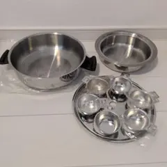 Amwayステンレス製 　鍋 蒸し器セットのサムネイル