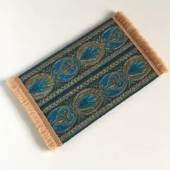 ハンドメイド☆ミニチュア 魔法の絨毯 ブルー
